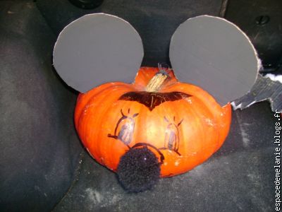 mickey citrouille de Guillaume
